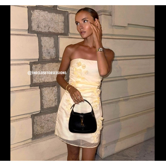 ZARA Strapless Textured Dress NWT - Picture 11 of 16